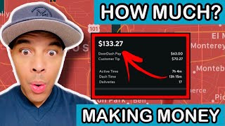 How much I made Multi-Apping Grubhub, Doordash & Ubereats | Daily Earnings