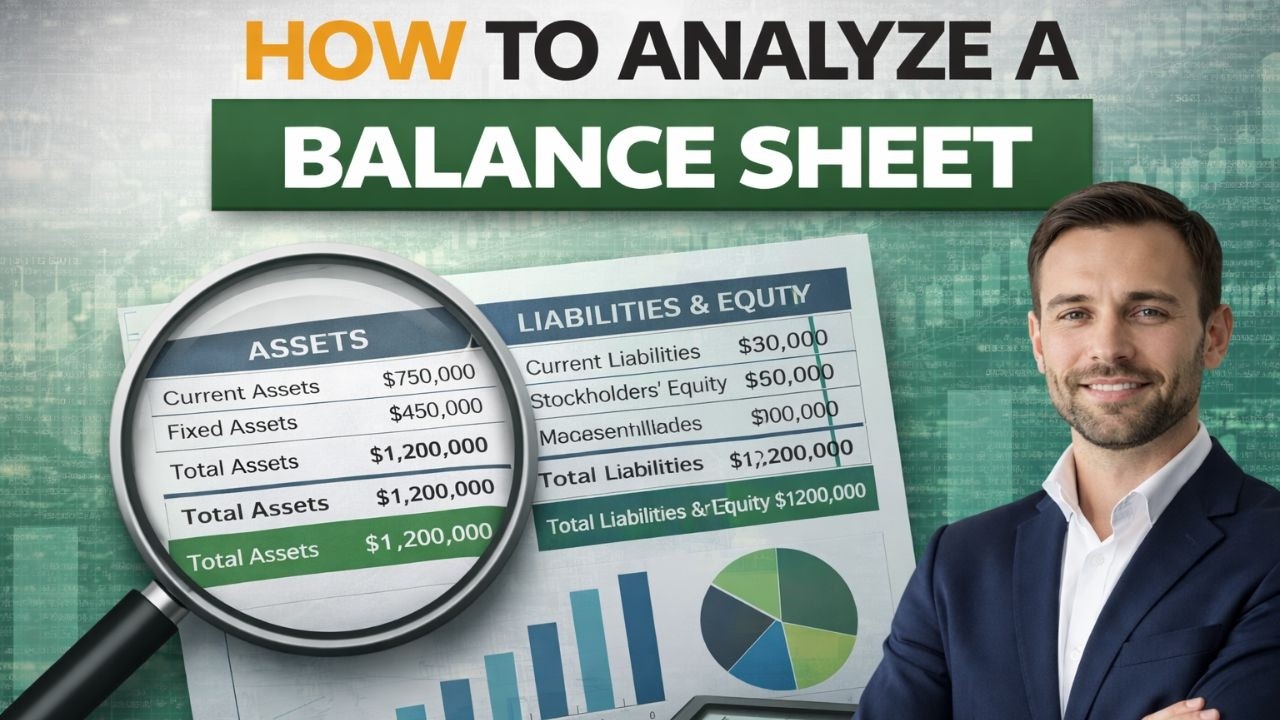 How to Analyze a Balance Sheet (Beginner’s Guide) - YouTube