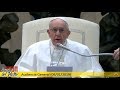 "Dios siempre responde... ¡Siempre!" | Audiencia General Papa Francisco - 09/01/2019