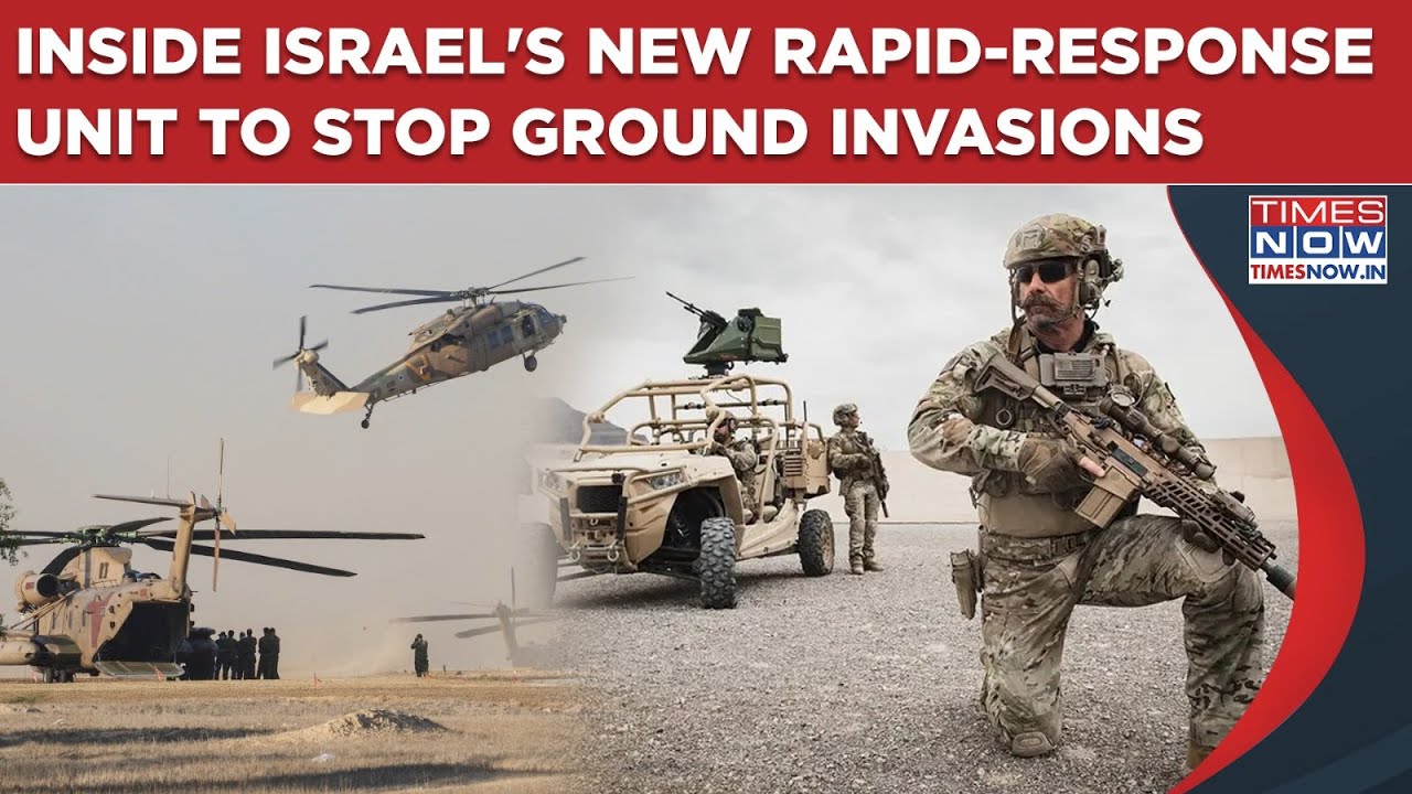 Inside Israeli Air Force's New Rapid-Response Unit To Stop Hamas