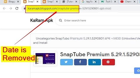 How to remove Date from Blogger Post URL | Removed Date in Blog Post URL | Blogger TIPS