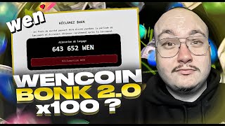 🔥 WENCOIN : LE BONK 2.0 ? (SOLANA)