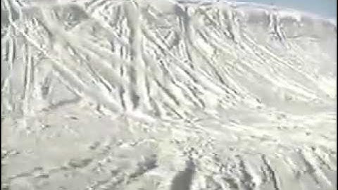 Polaris IQ 600 drift jumping with helmet camera