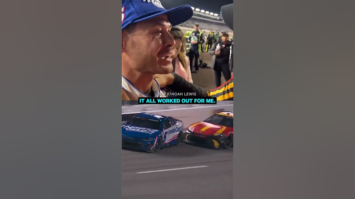 Larson, Wallace come to an understanding after Richmond 🤝