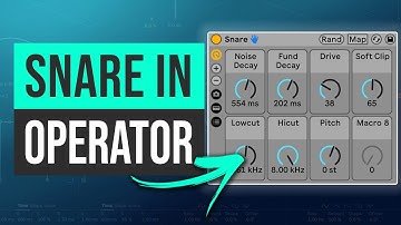 Snare Sound Design in Operator + Free 909 Drum Rack | Ableton Tutorial