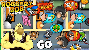 Robbery Bob - Prison vs Robbery Bob 2 Gameplay Walkthrough Ep 106