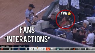 MLB | Best Fans Interactions (Awesome Moments)  Part 2