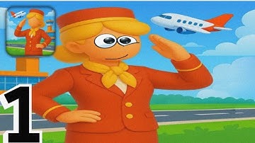 Airport Idle - Gameplay Walkthrough Part 1 (iOS, Android)