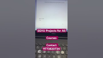 SGVU MCA MBA PROJECT SYNOPSIS| Suresh Gyan Vihar University Projects | SGVU HELP