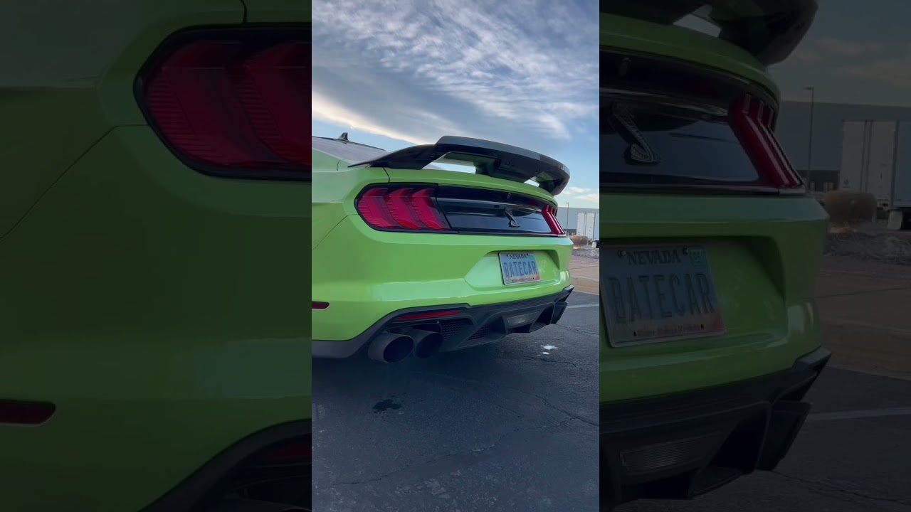 Режимы выхлопа Shelby GT500 🏎️ Какой из них вам нравится больше всего?