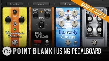 Logic Pro X - Using the Pedalboard
