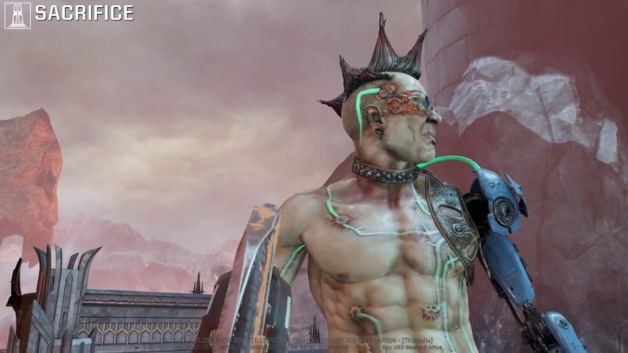 Teaching friends Sacrifice in Quake Champions