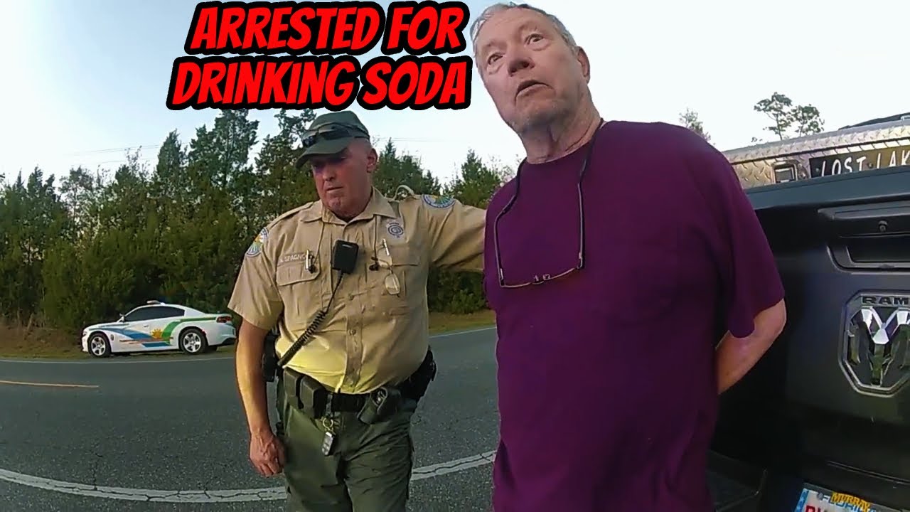 Bro Got Arrested For Drinking Soda