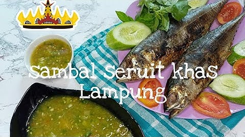 Resep Sambal Seruit Khas Lampung