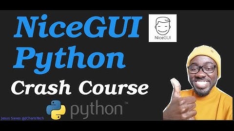 NiceGUI  Python Crash Course