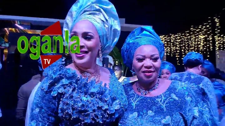 EMMANUELLA ADEROPO AND K1 DE ULTIMATE FLAUNTS THEIR LUXURY LIFE STYLE IN PUBLIC@60TH BDAY ALH.SANDA