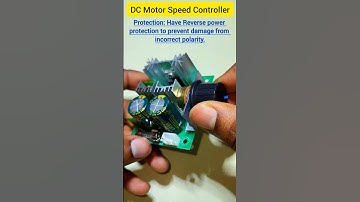 DC Motor Speed Controller 😮 Electronics Project 🔥🔥 #shorts #electroeshu #diy #motor #electronic