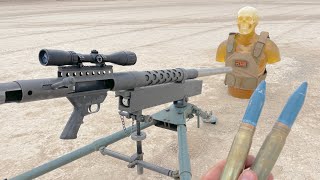Can you Survive a Point Blank 20mm shot with Enough Armor?