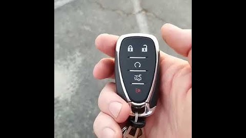 2018 Chevy Camaro Remote Window Roll Down Feature and Programming