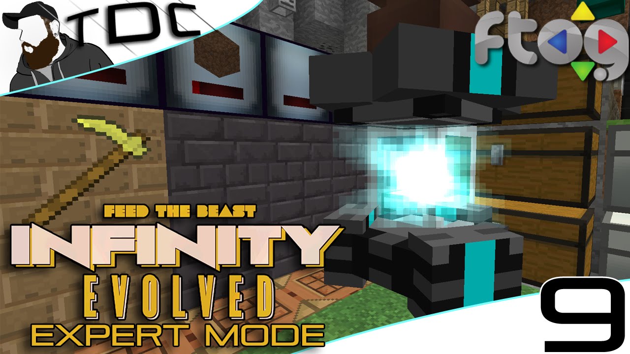 MINECRAFT MODS FTB Infinity Evolved | MOLECULAR TRANSFORMER! | Episode ...