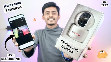 CP Plus E35A WiFi Camera Unboxing Two Way Communication-360 Live Coverage Rs 1799 🔥
