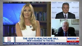 klayman discusses trumps meeting with french president macron and new healthcare legislation