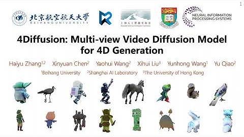 [NeurIPS 2024] 4Diffusion: Multi-view Video Diffusion Model for 4D Generation