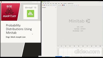 Statistics: Probability Distribution Using Minitab