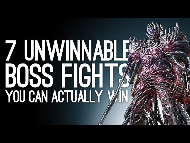 7 Unwinnable Boss Fights You Can Beat If You're Good Enough class=