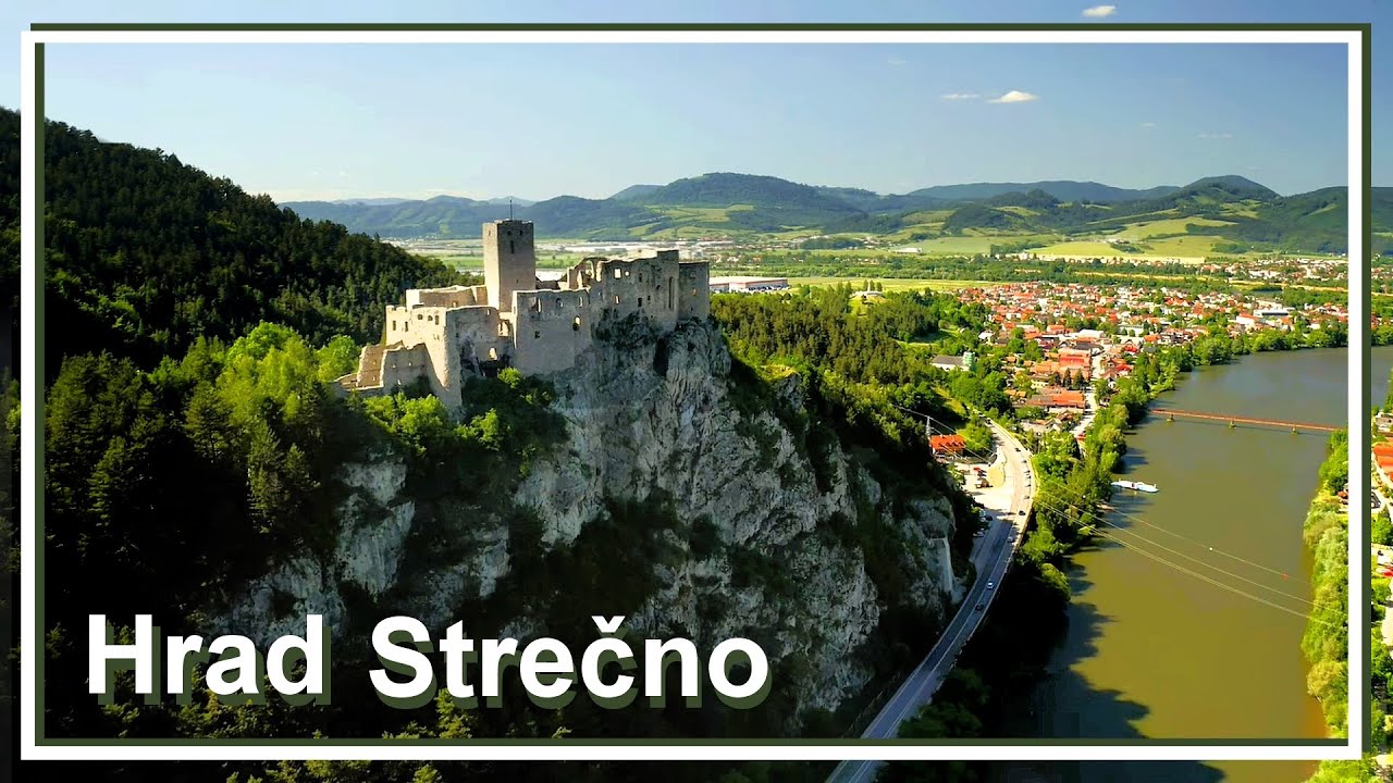 Hrad Strečno - średniowieczny kamienny zamek - atrakcja turystyczna Słowacji