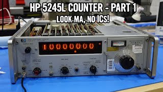 HP 5245L Nixie Counter - Part 1: The King of 1960s Frequency Meters