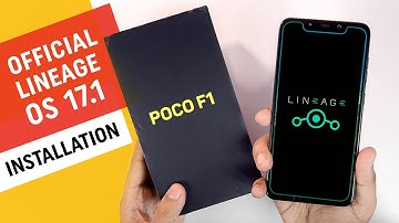 Poco F1 | Official Lineage OS 17.1 | Installation | Android 10 | Hindi