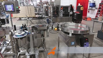 Top & Wrap Series Labeler | Plastic Containers