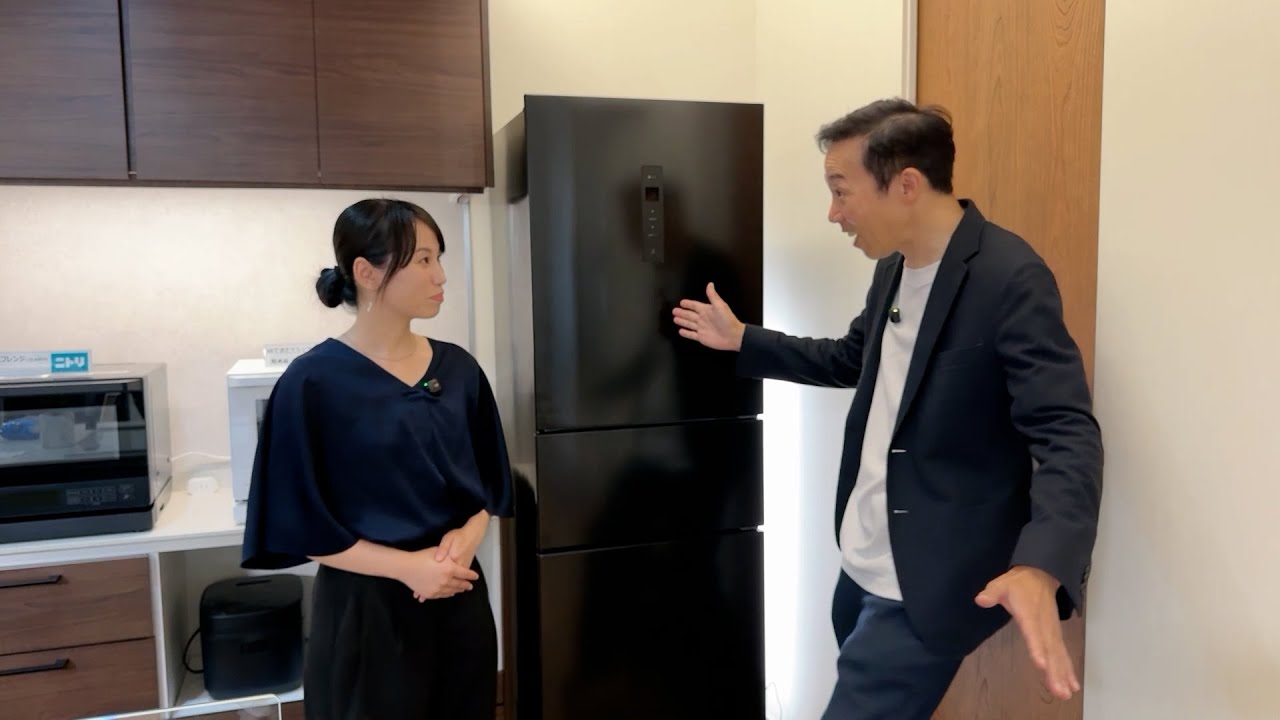 Nitori's [Middle Switch Refrigerator] was introduced by Nitori