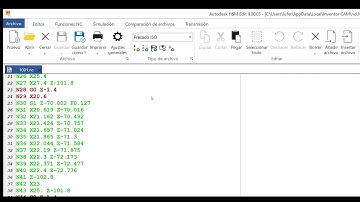 VIDEO 1: Autodesk HSM Edit 9 00 03   C  Users lufer AppData Local Inventor CAM nc