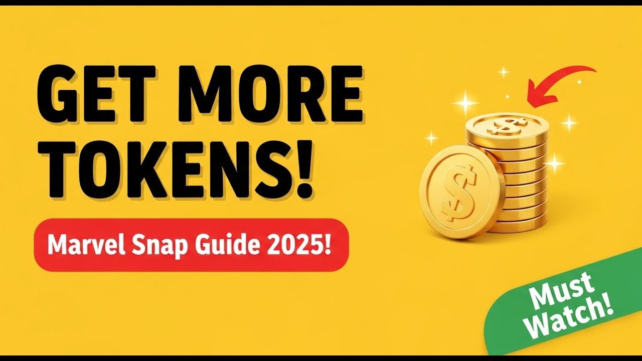 How To Get More Tokens Marvel Snap (Full Guide) 2025!Tags: