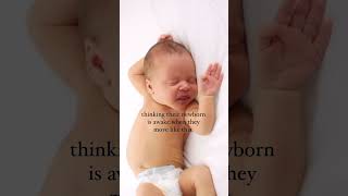 Newborns have ACTIVE SLEEP 😴 #newborn #newbaby #momlife