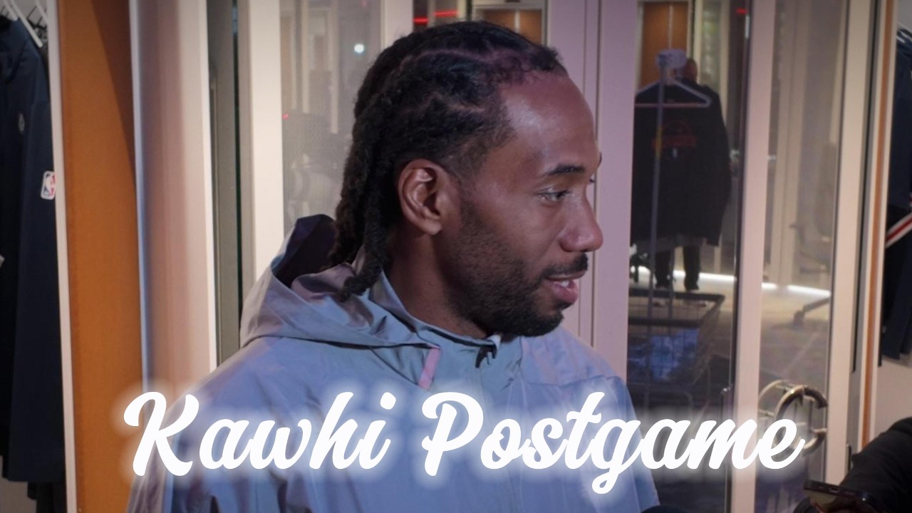 Kawhi Leonard Talks About 40-Point Game, Clippers Getting Over