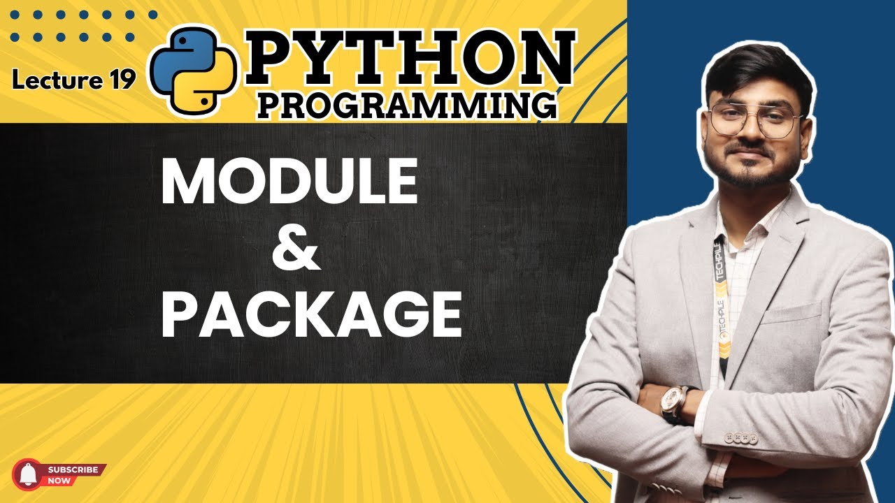 Python Module And Package | import Member | Day19 - YouTube