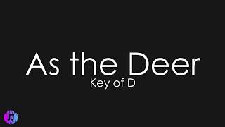 As The Deer | Piano Karaoke [Higher Key of D] chords