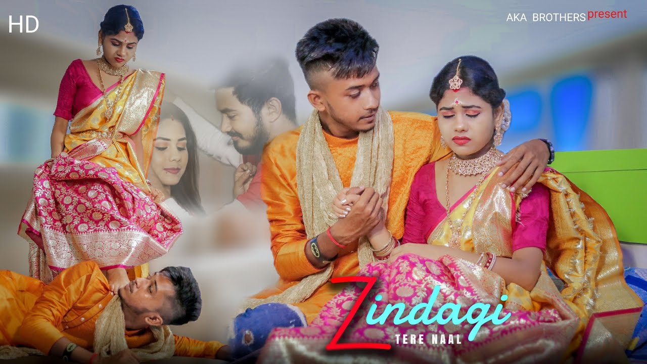 Zindagi Tere Naal || Bewafa Love Story || Latest Punjabi Song ||F.t Priya & Avik|| Aka Brothers