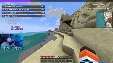 Minecraft Chat Controlled Entropy Chaos Mod Part 1 -  W/ Bean Boozled - AMPLIFIED