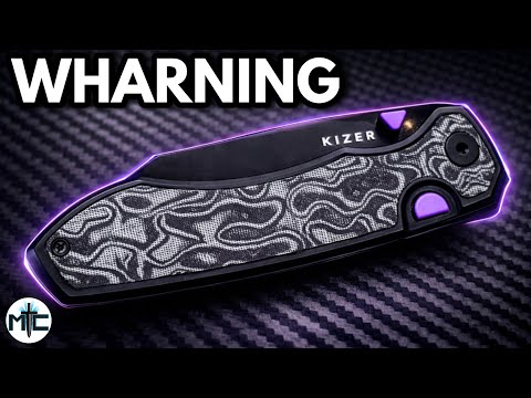 INCREDIBLE! - Kizer Wharning Folding Knife - Overview and Review