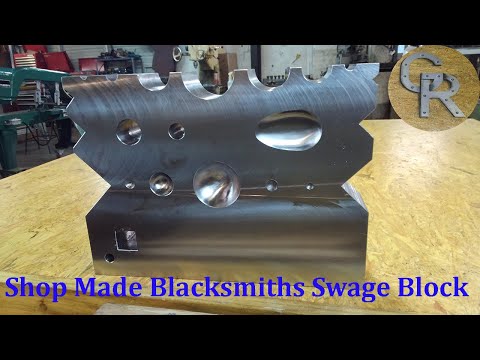Shop Made Blacksmiths Swage Block Anvil Combo!