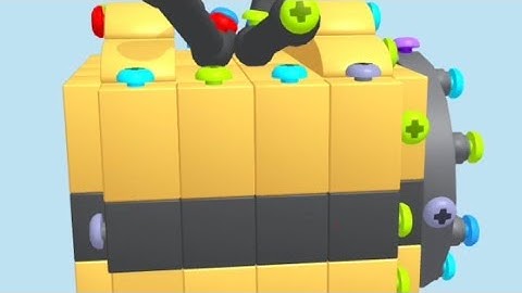 Screw Master 3D Level 34 Walkthrough Gameplay Android,iOS