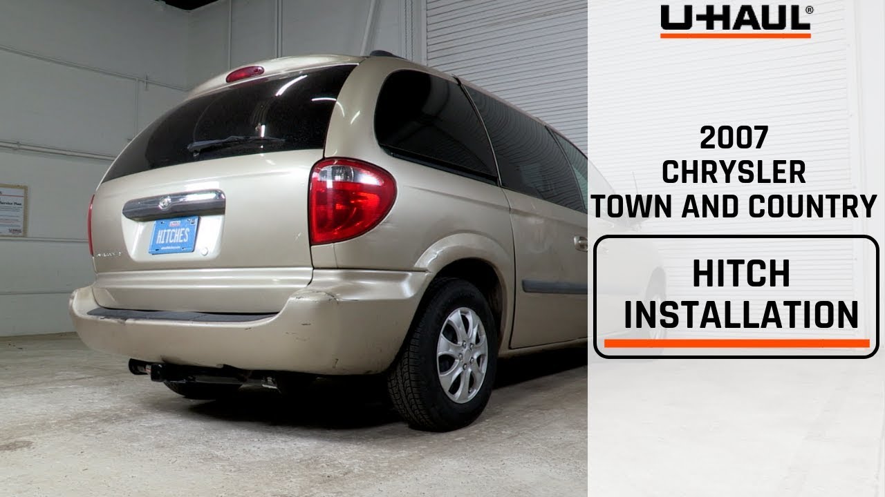 2007 Chrysler Town and Country Trailer Hitch Installation YouTube