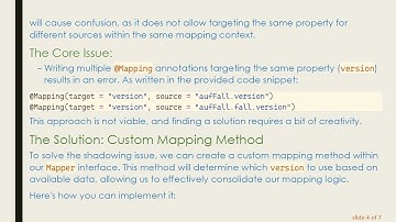 Managing Shadowing in MapStruct