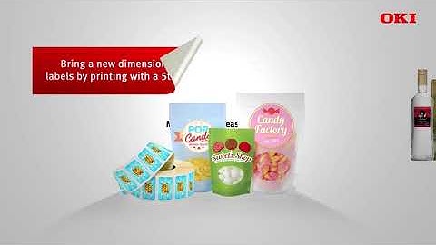 OKI Pro Series Label Printers - Making Great Ideas Stick