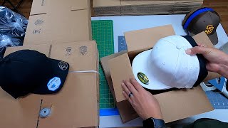 How to ship out hats. My most popular boxes.