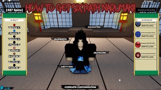 How To Get Six Path Narumaki Bloodline! | Shindo Life Roblox